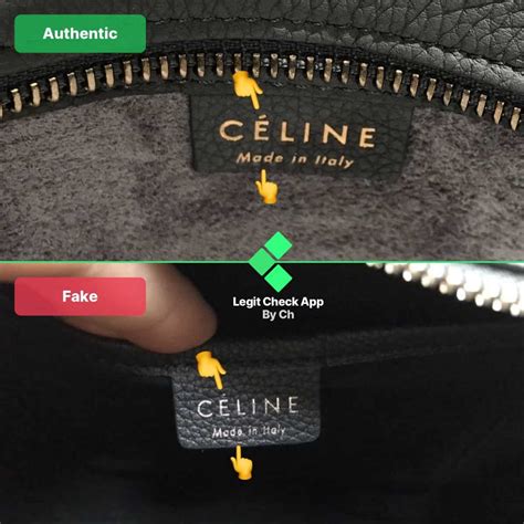 celine micro luggage real vs fake|Céline: How To Authenticate Your Bag (In 2024) .